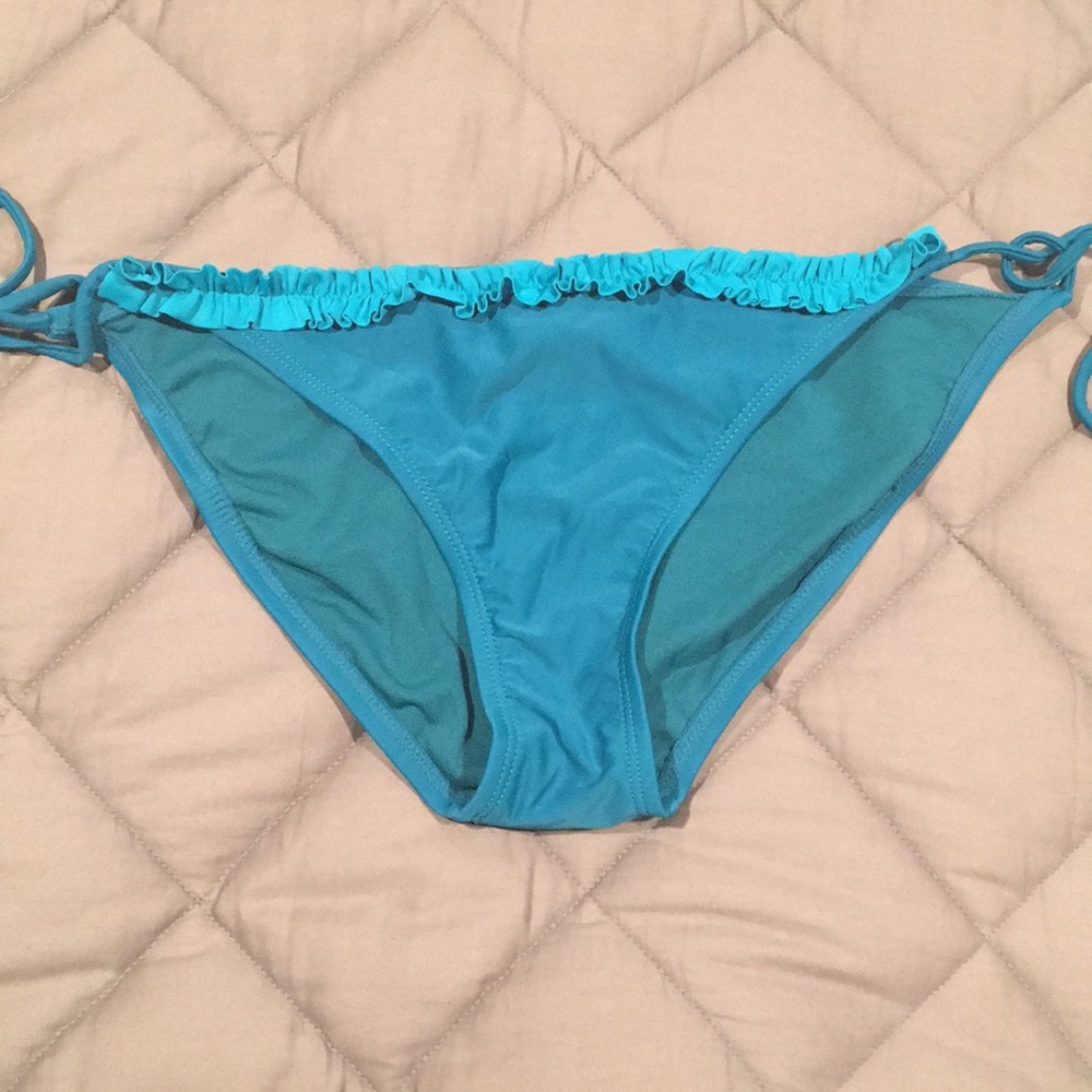 Xhilaration TEAL Bathing Suit Bottom; L